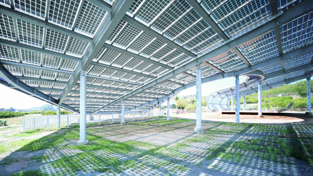 太陽光電系統：晶心花園 — 3