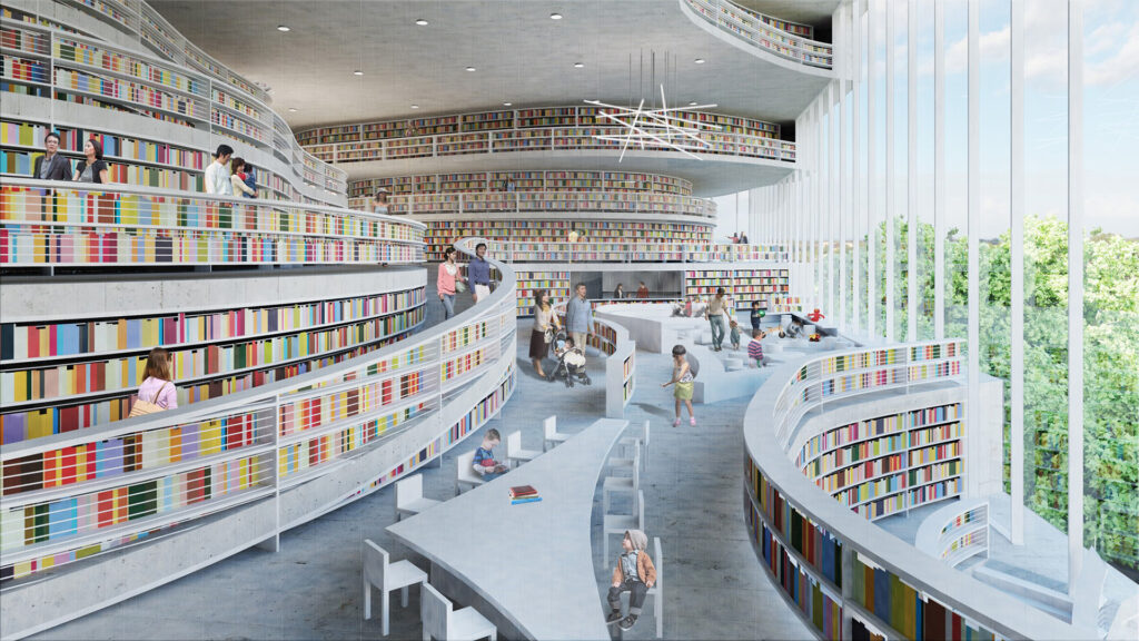 桃園市立圖書館新建總館工程（競圖） — 5